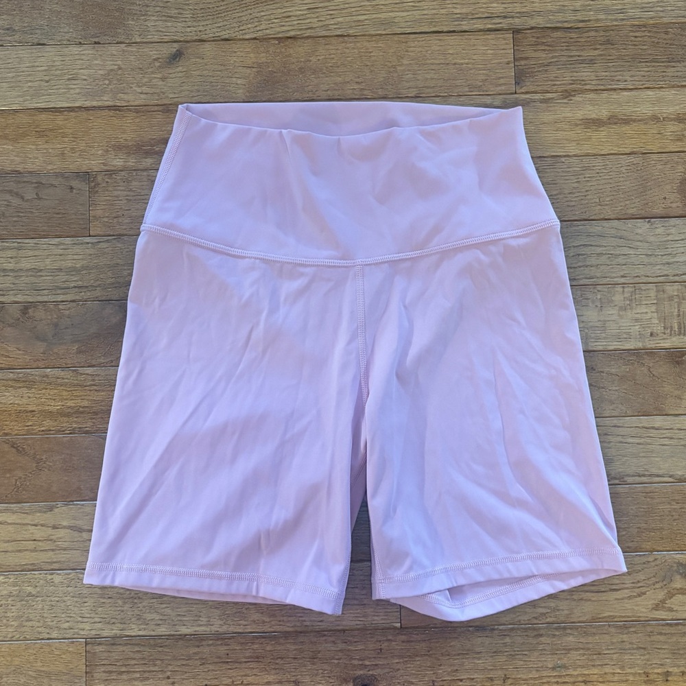 CRZ YOGA Light Pink Bike Shorts